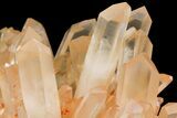 Tangerine Quartz Crystal Cluster - Madagascar #156942-3